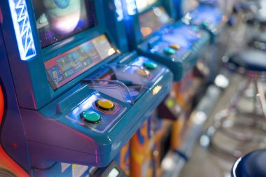 Acade oyun, Arcade makinesi.