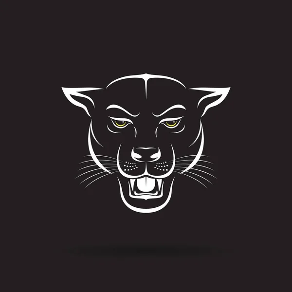 puma negro vector
