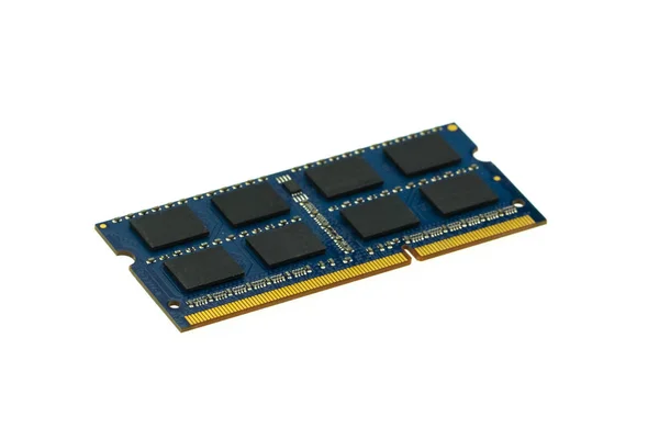 Image of a ram memory on a white background. Equipment and compu — Stock Photo, Image