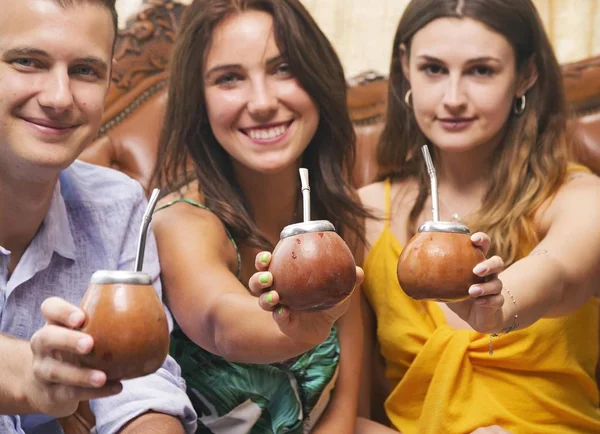 Cheers Friend Particular Coctail Drinks Pub Restaurant Bar Restaurant — Stock Photo, Image