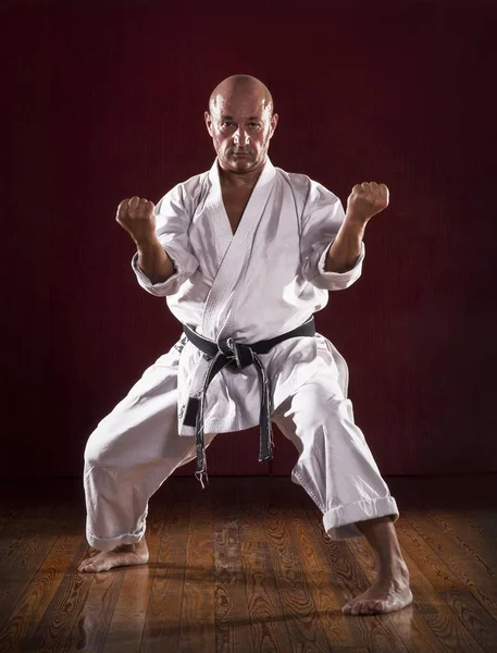 Martial Arts Meester Tentoonstelling — Stockfoto