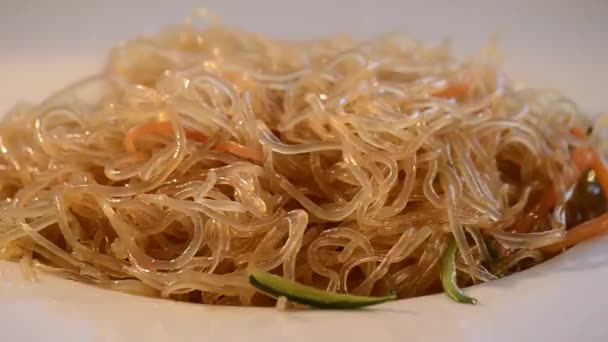 Spaghettis Légumes Riz Japonais — Video