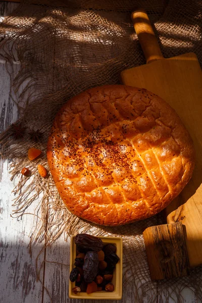 Pide tradicional turco no ramazan — Fotografia de Stock