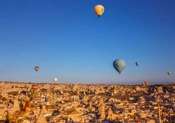 Ballongflygning i Goreme — Stockfoto