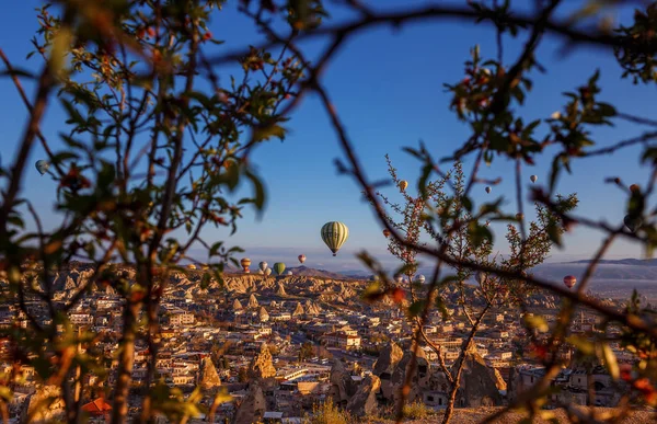 Vuelo en globo en el Goreme —  Fotos de Stock