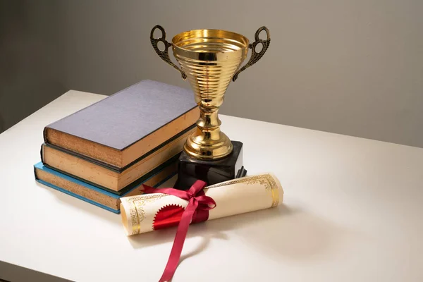 Trophy Education Concept — Stock Photo, Image