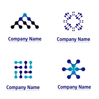 Soyut Logo şablonu koymak