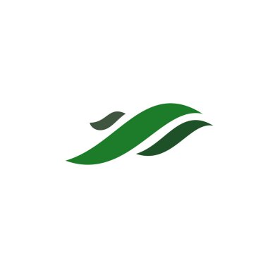 Vektör soyut Wave logosu 