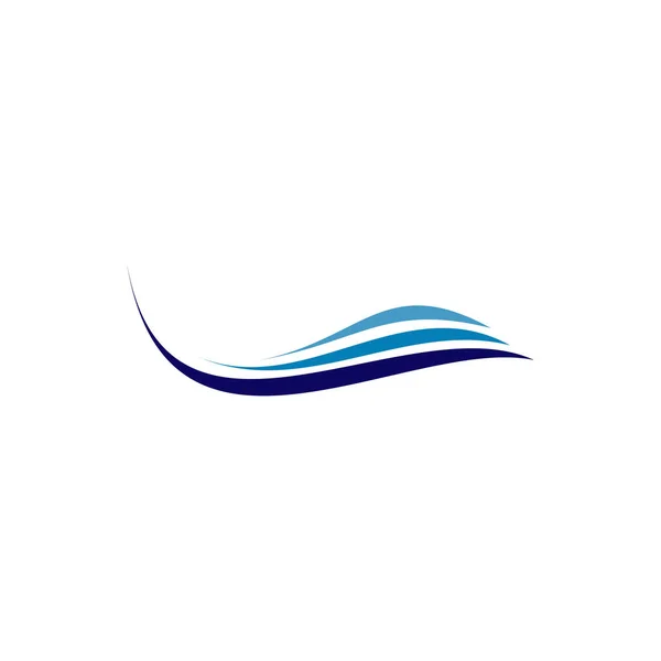Vector Abstrakt Wave Logotyp — Stock vektor