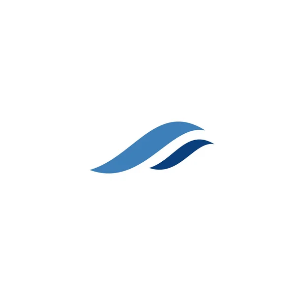 Vector Abstrakt Wave Logotyp — Stock vektor