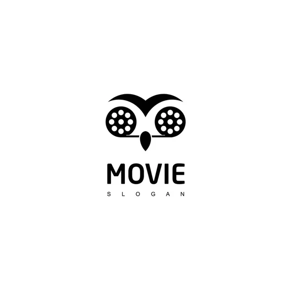 Lecteur Multimédia Logo Film — Image vectorielle