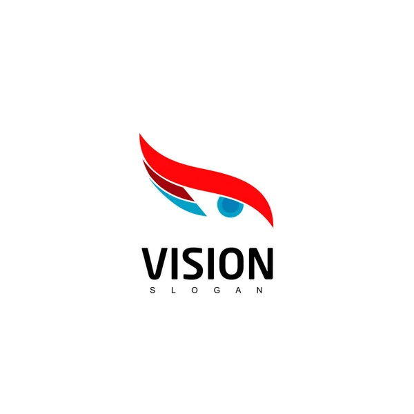 Vector Eye Vision Logo — Stock Vector