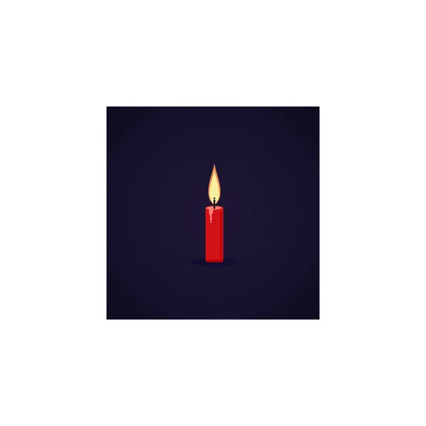 蜡烛标志设计向量 — 图库矢量图片