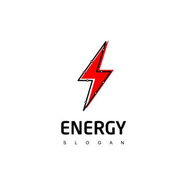 Vektör cıvata enerji Logo