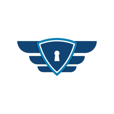 Kanatları güvenli Logo kalkan 