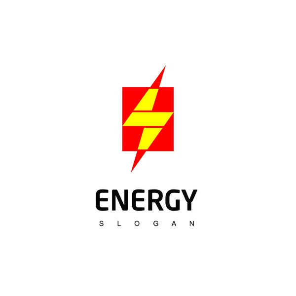 Logo Énergie Boulon Vectoriel — Image vectorielle