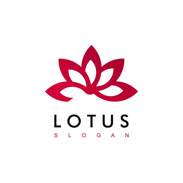 Lotus Logo, güzellik çiçek tasarım