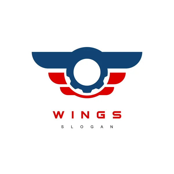 Wings Gear Logo Design Inspiration