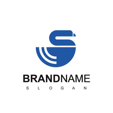 Tarım ve İşletme Sembolü Kaz Logosu