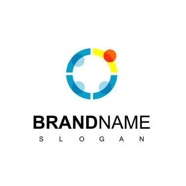 İnsanlar Logo tasarım şablonu