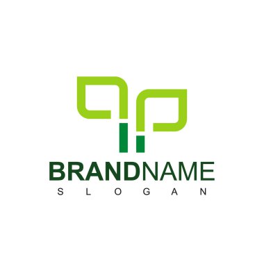 Yeşil Yaprak Tarım Şirketi Sembolü için Logo Tasarımı