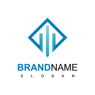 Finans Logosu, Harita Sembollü Muhasebe Logosu