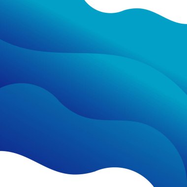 dalgalı mavi arka plan. vektör çizim.