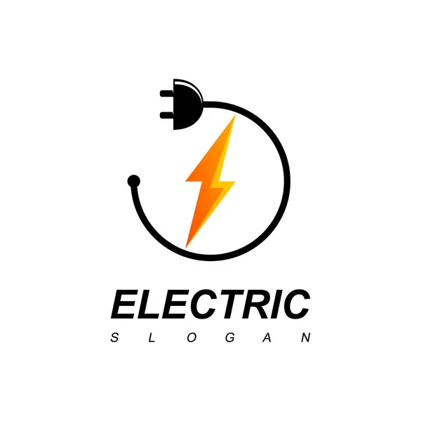 Electric Logo Design Inspiracja — Wektor stockowy