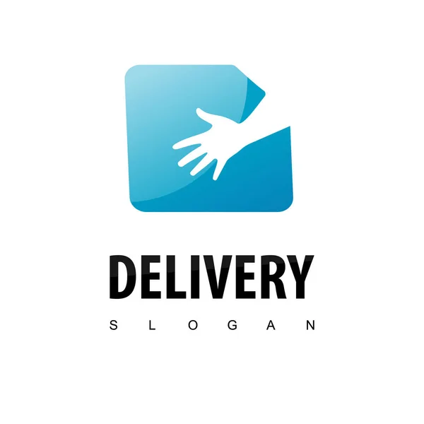 Дизайн Логотипу Delivery Натхнення — стоковий вектор