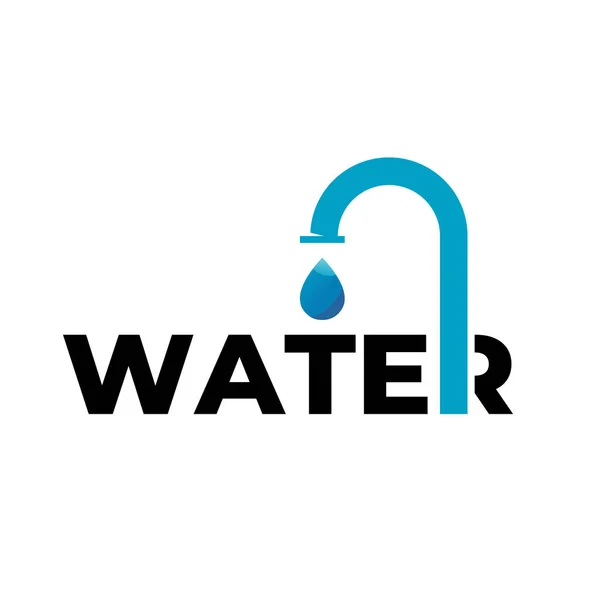 Tesisat Şirketi için Su Logosu