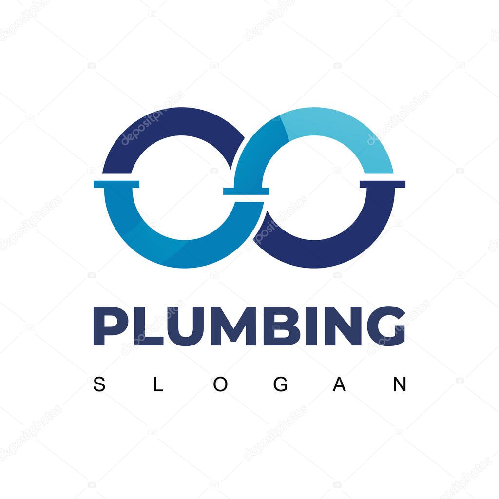 Infinite Pipe, Plumbing Logo Design Inspiration