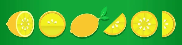 Laranja Tangerina Toranja Limão Limão Sobre Fundo Branco Ilustração Vetorial —  Vetores de Stock