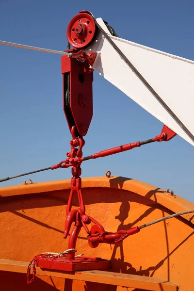 Viagem Marítima Entre Ilhas Grécia Ferry Skiathos Para Skopelos Detalhes — Fotografia de Stock