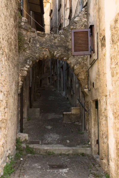 Vista Del Pueblo Scanno — Foto de Stock