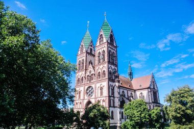 Schwarzwald. Bir Freiburg im Breisgau. Stu Ağustos 2017.Sights