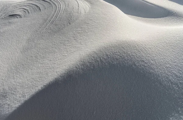 Textura Campo Cubierta Nieve Fondo Invierno Abstracto Tonos Blancos Vista —  Fotos de Stock