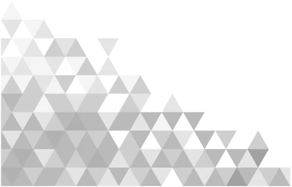 Abstrakte Geometrische Weiße Und Graue Farbe Hintergrund Vektor Illustration — Stockvektor