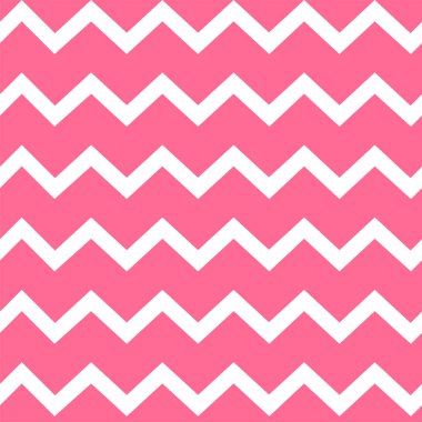 Pembe zig zag sorunsuz vektör desen