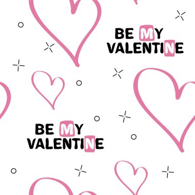 Benim sevgilim olmak. Özgün el yazı. Tipografi tasarım romantik kartlar için