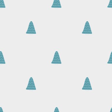 Kusursuz Noel ağacı deseni.