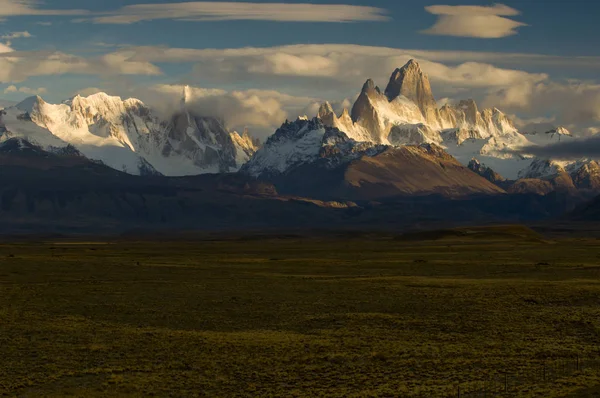 Cerro Torre Chalten Parque Nacional Los Glacieres Argentina — стокове фото