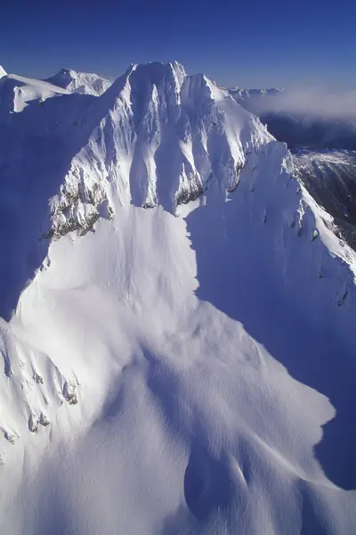 Vista Aérea Del Parque Provincial Monte Garibaldi Columbia Británica Canadá —  Fotos de Stock