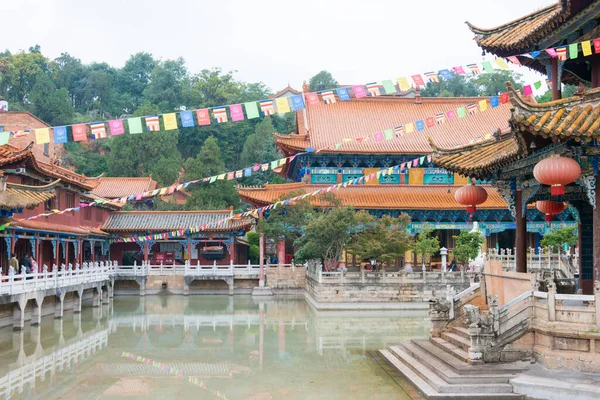 Yunnan Chiny Świątynia Yuantong Słynne Historyczne Miejsce Kunming Yunnan Chiny — Zdjęcie stockowe