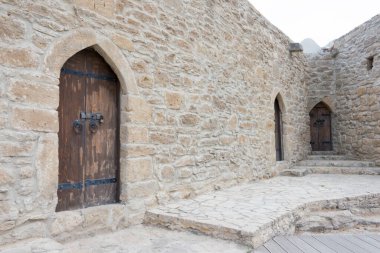 Bakü, Azerbaycan - İpek Yolu 'ndaki Ateshgah Ateş Tapınağı, Bakü, Azerbaycan.