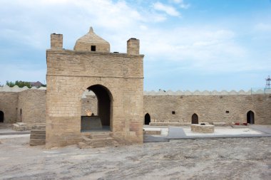 Bakü, Azerbaycan - İpek Yolu 'ndaki Ateshgah Ateş Tapınağı, Bakü, Azerbaycan.