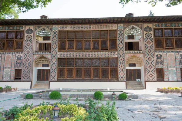 Шеки Азербайджан Sheki Khan Palace Silk Road Шеки Азербайджан — стоковое фото