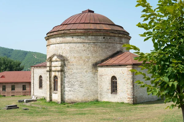 Sheki Azerbaijan Old Khan Mosque Silk Road Sheki Azerbaijan — Stock Photo, Image