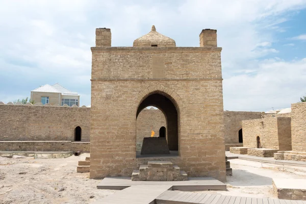 阿塞拜疆巴库 阿塞拜疆巴库丝绸之路上的Ateshgah消防寺 — 图库照片