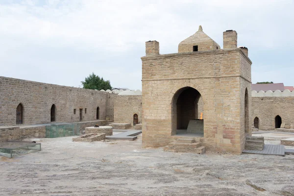 阿塞拜疆巴库 阿塞拜疆巴库丝绸之路上的Ateshgah消防寺 — 图库照片