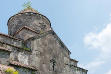 Alaverdi, Ermenistan - Haghpat köyündeki Haghpat Manastırı, Alaetti, Lori, Ermenistan. Haghpat ve Sanahin Manastırı Dünya Mirası Bölgesi 'nin bir parçasıdır..